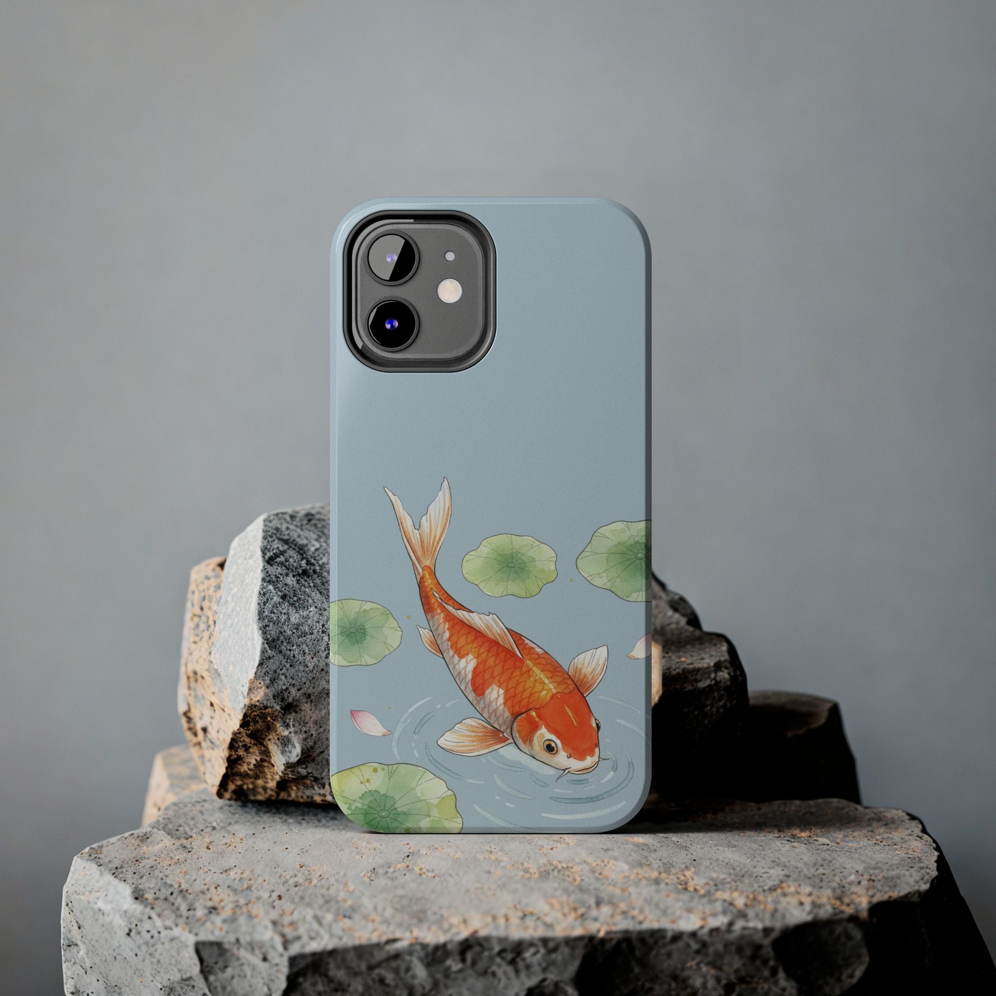 Koi Fish Pond Phone Case | Slim Protective Case