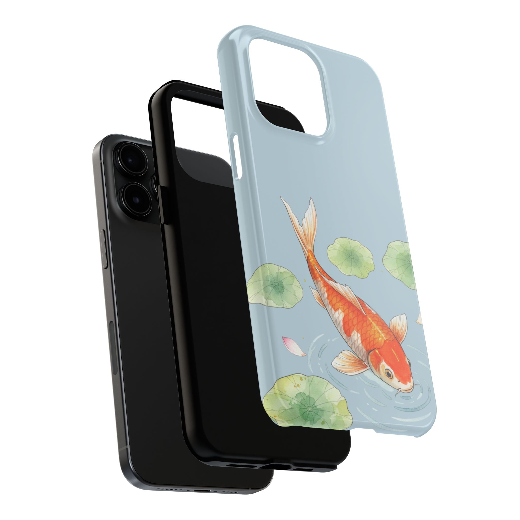 Koi Fish Pond Phone Case | Slim Protective Case