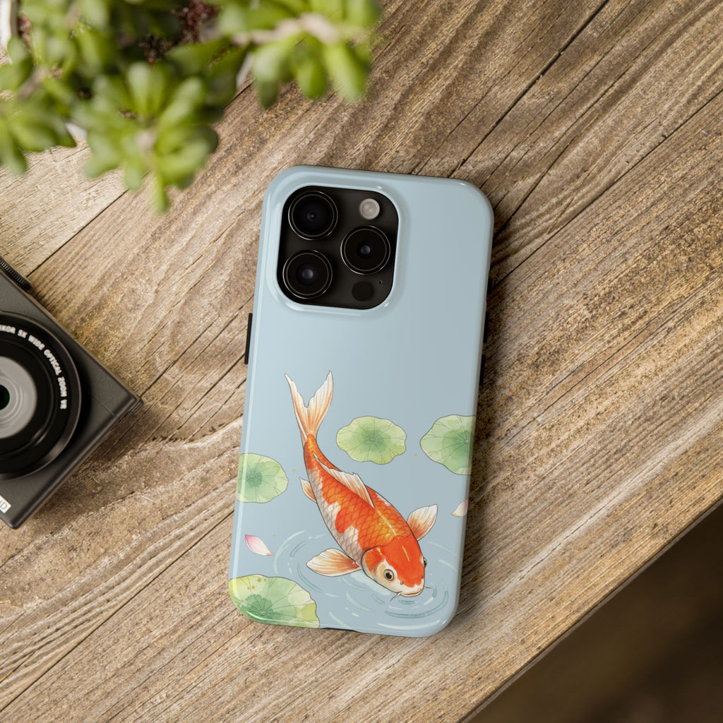 Koi Fish Pond Phone Case | Slim Protective Case