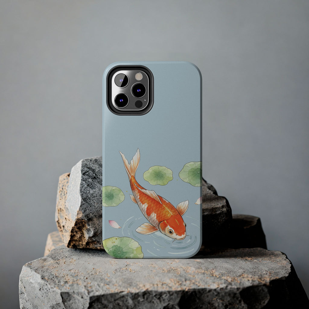 Koi Fish Pond Phone Case | Slim Protective Case