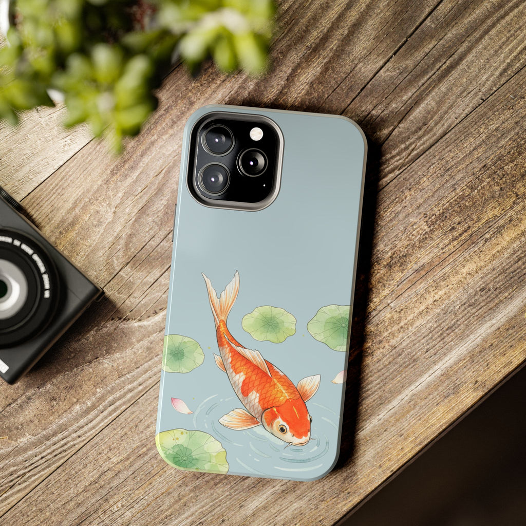 Koi Fish Pond Phone Case | Slim Protective Case