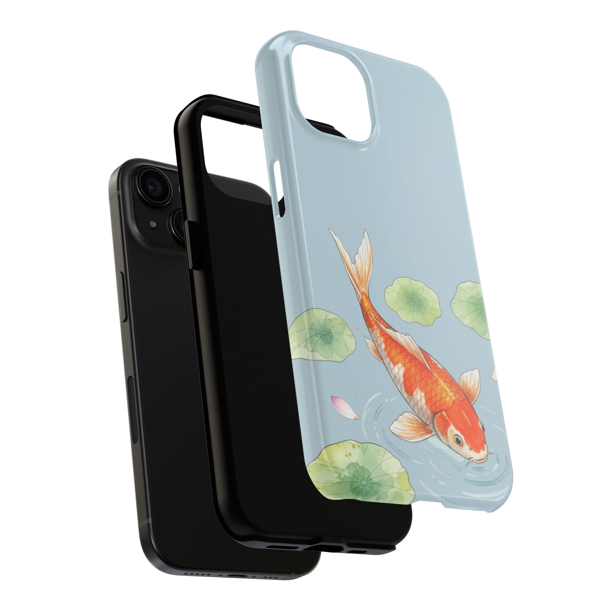 Koi Fish Pond Phone Case | Slim Protective Case