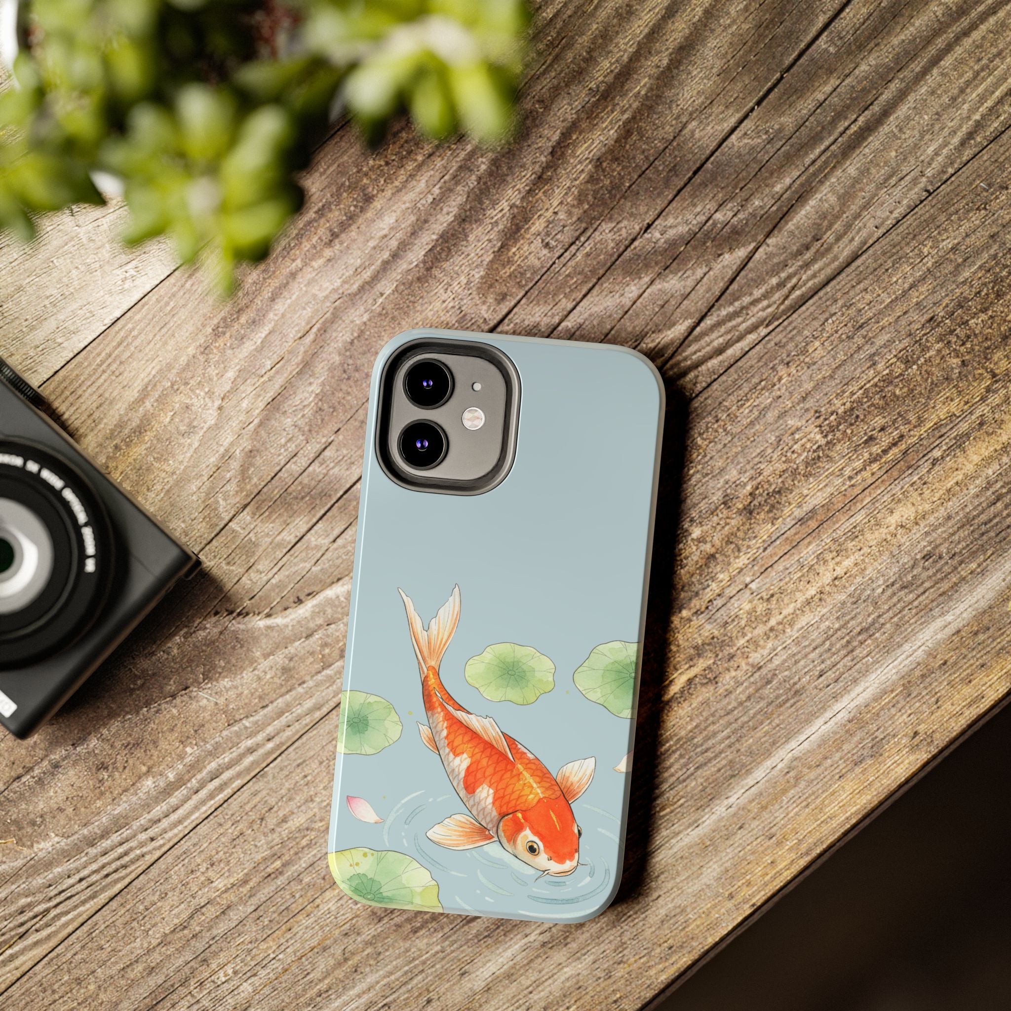 Koi Fish Pond Phone Case | Slim Protective Case