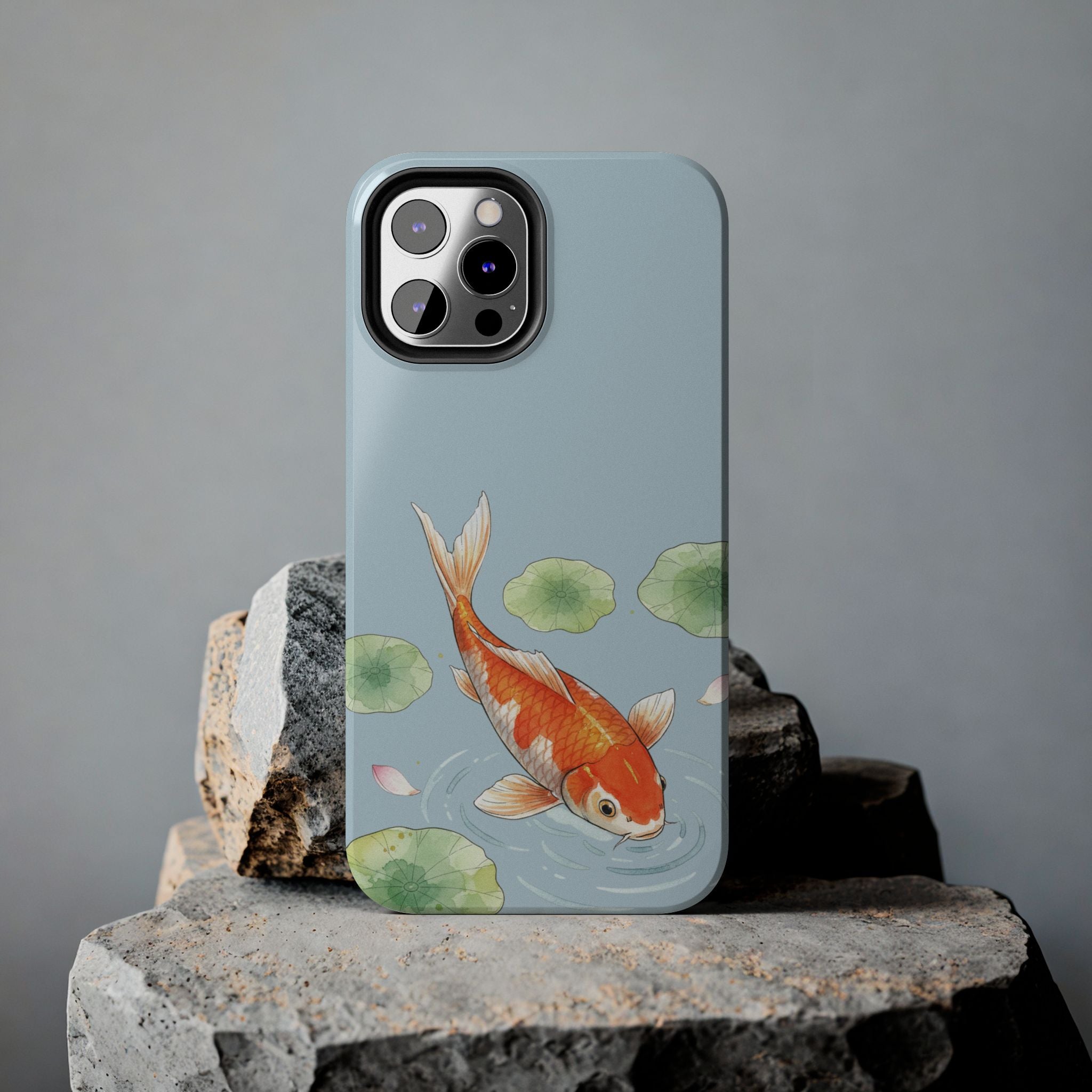 Koi Fish Pond Phone Case | Slim Protective Case