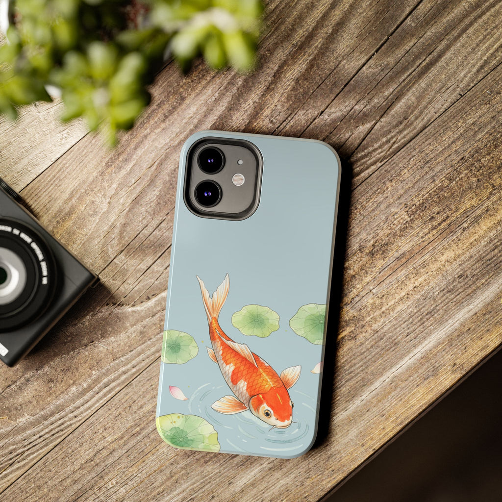 Koi Fish Pond Phone Case | Slim Protective Case
