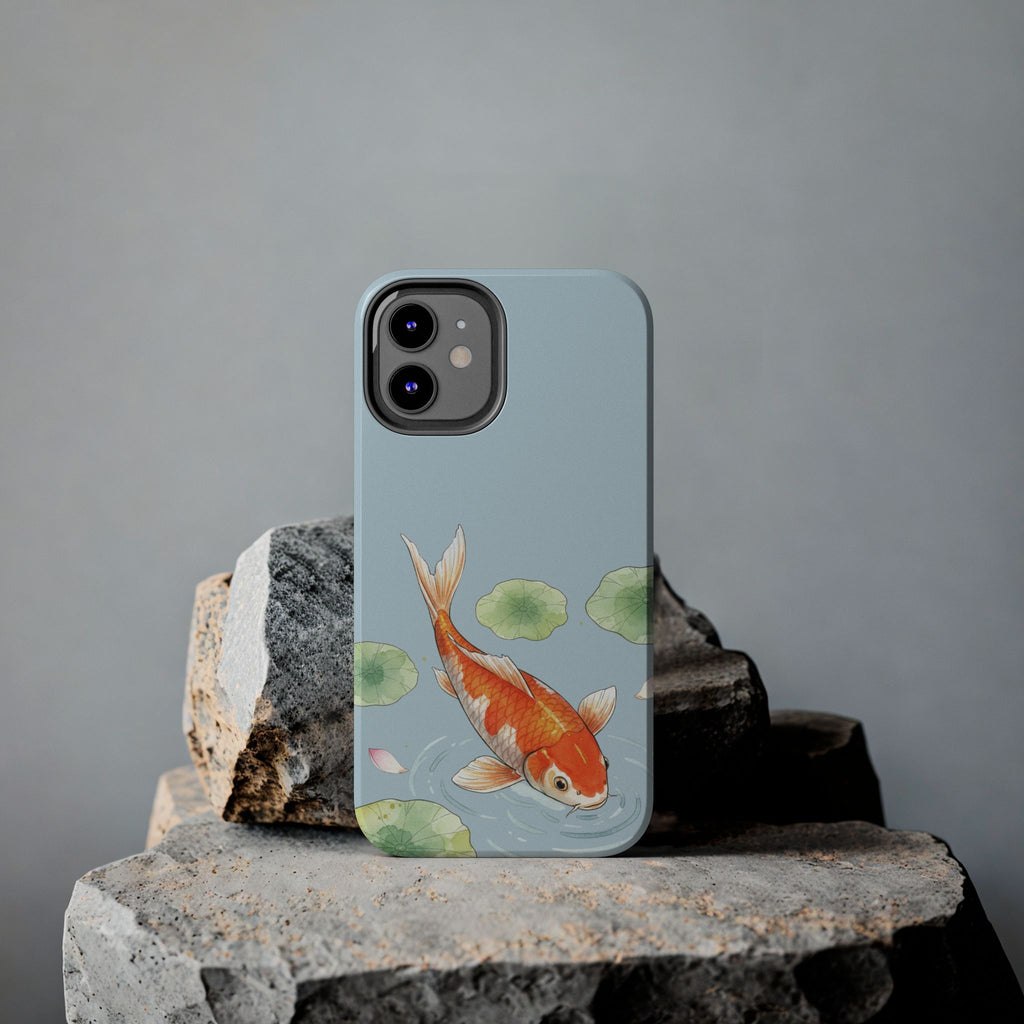Koi Fish Pond Phone Case | Slim Protective Case