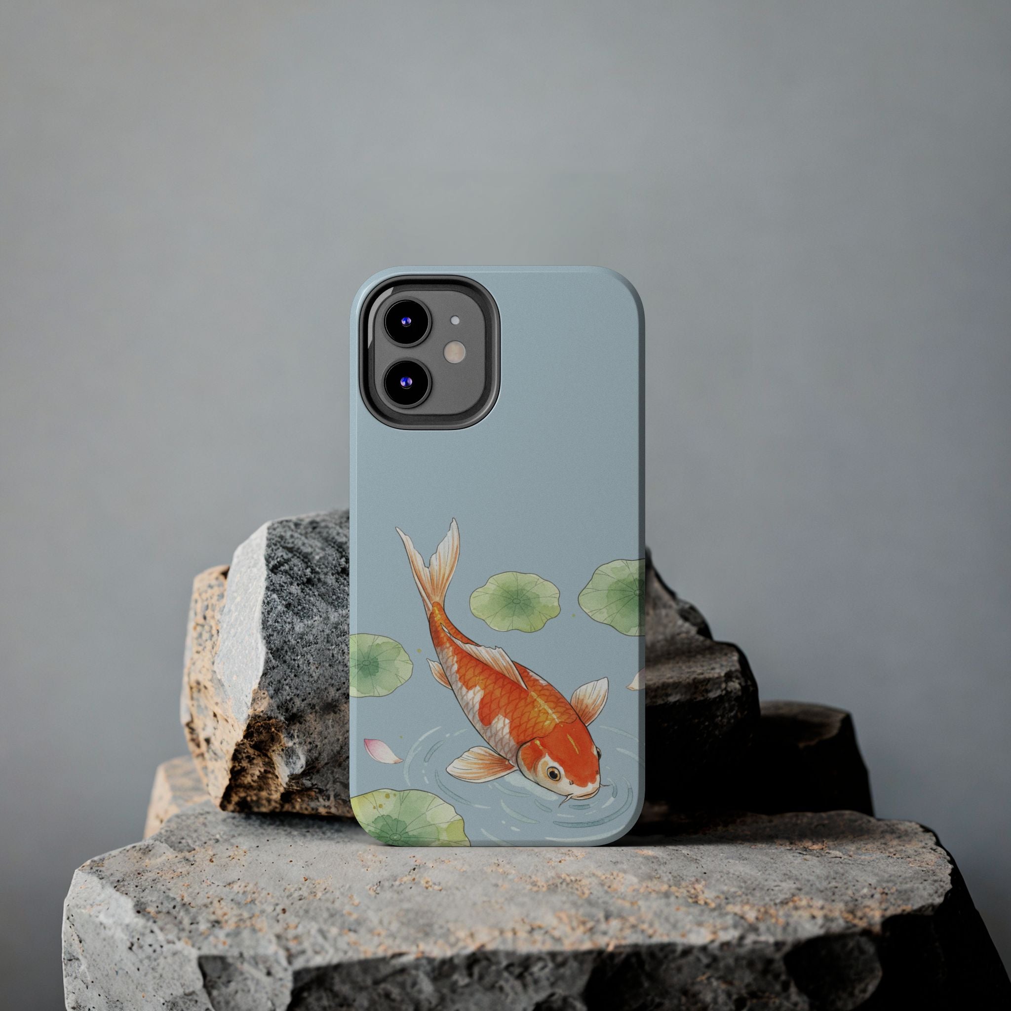 Koi Fish Pond Phone Case | Slim Protective Case