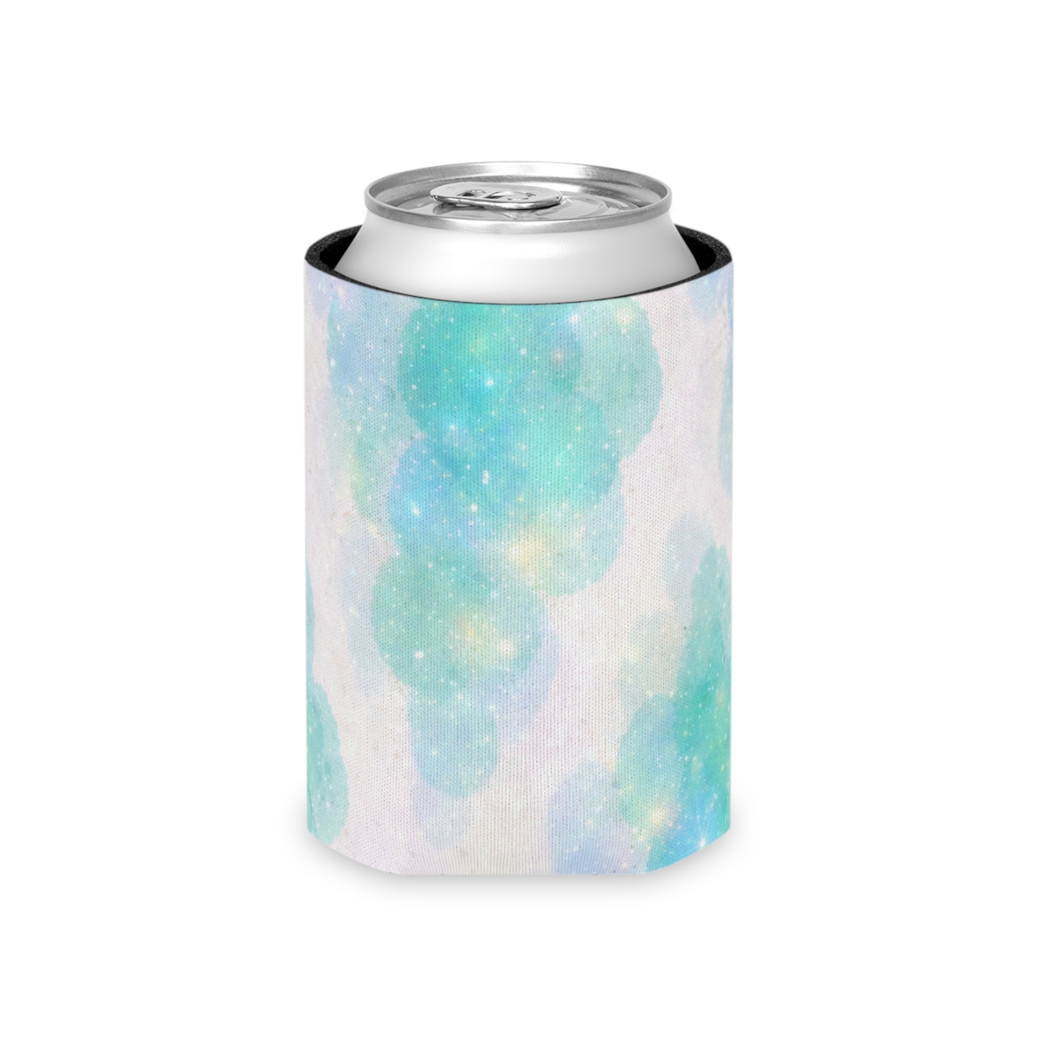Can Cooler - Pastel Galaxy Sparkle Neoprene Koozie