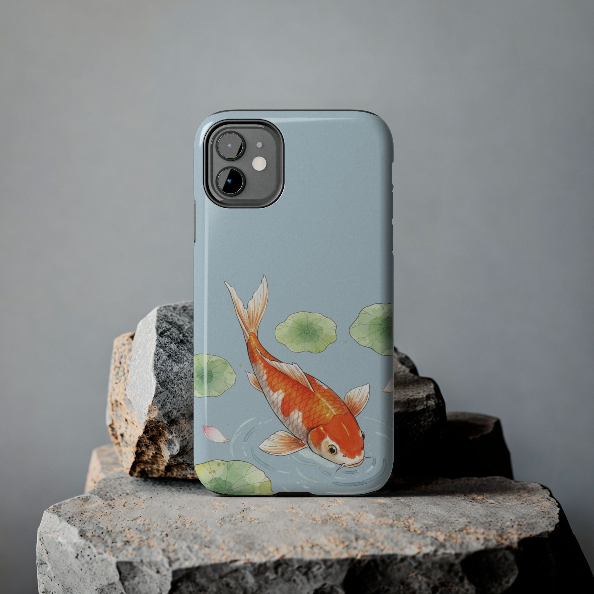 Koi Fish Pond Phone Case | Slim Protective Case