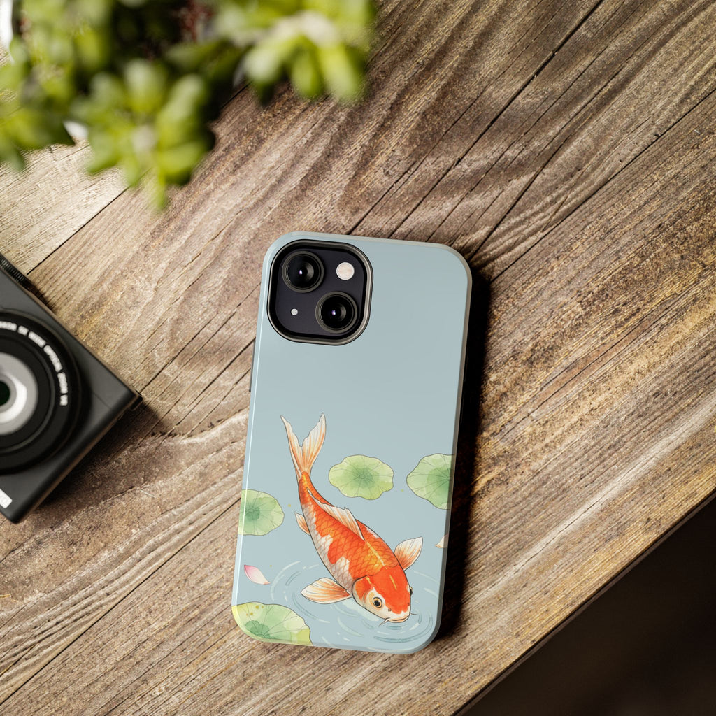 Koi Fish Pond Phone Case | Slim Protective Case