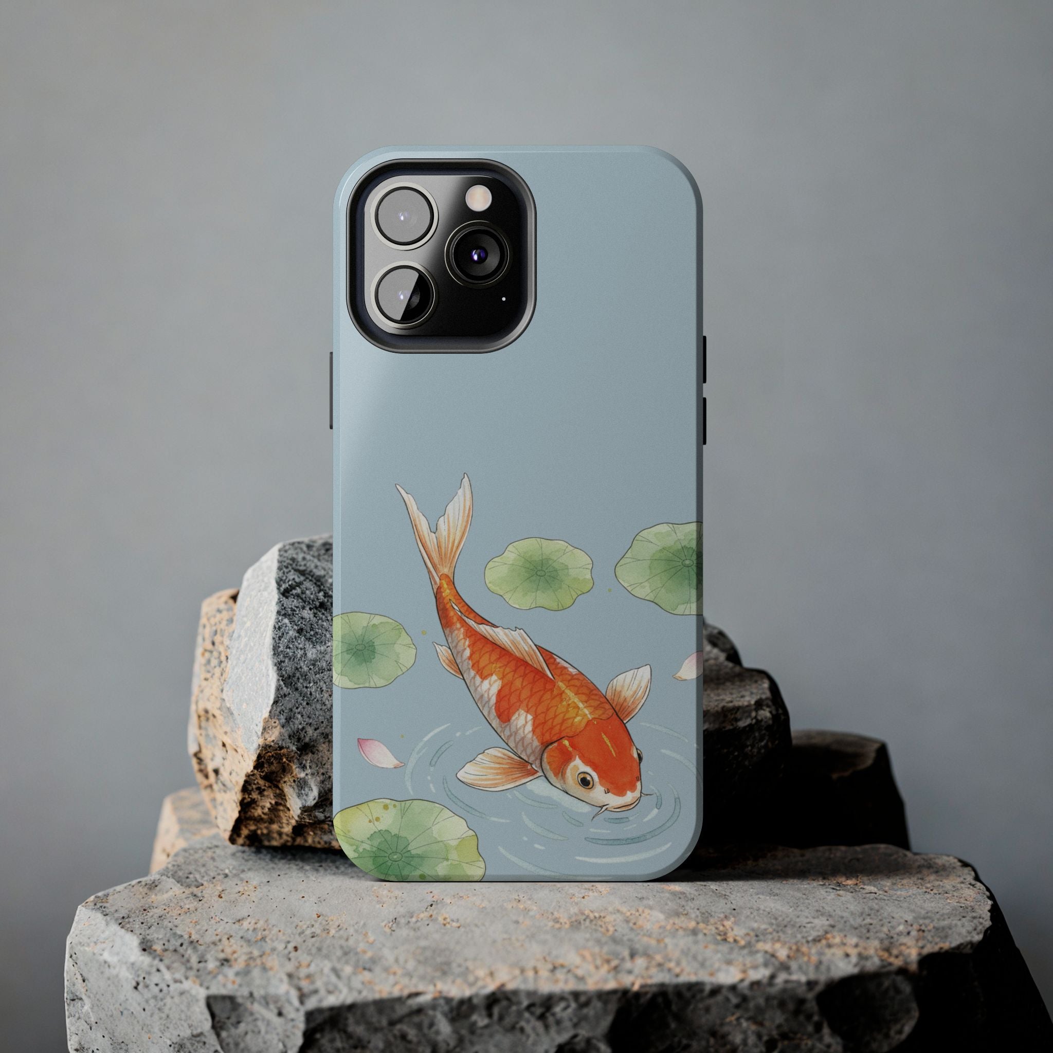 Koi Fish Pond Phone Case | Slim Protective Case