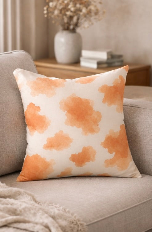 Fluffy Ragdoll Cat Koi Pond Pillow | Square Poly Canvas Pillow