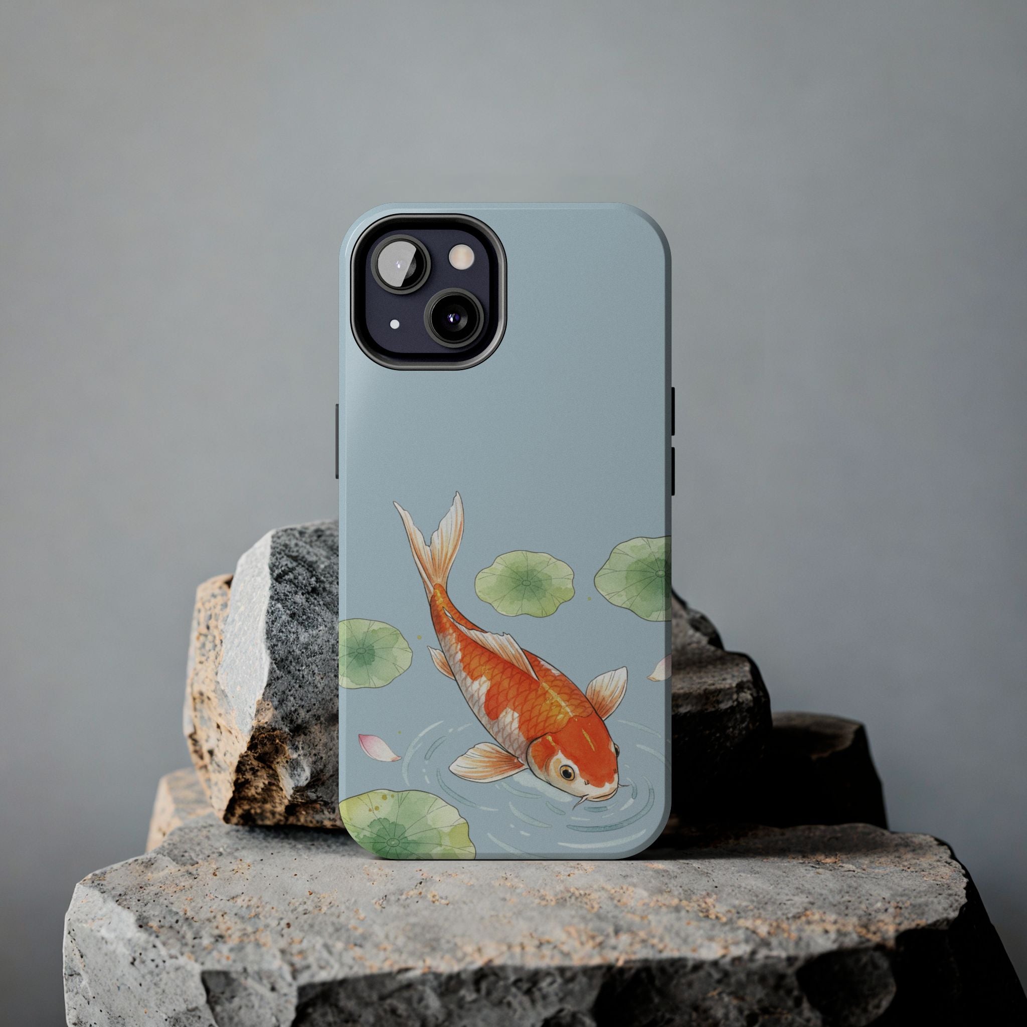 Koi Fish Pond Phone Case | Slim Protective Case