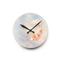 Koi Fish Watercolor Acrylic Wall Clock | Pastel Dreamy Decor