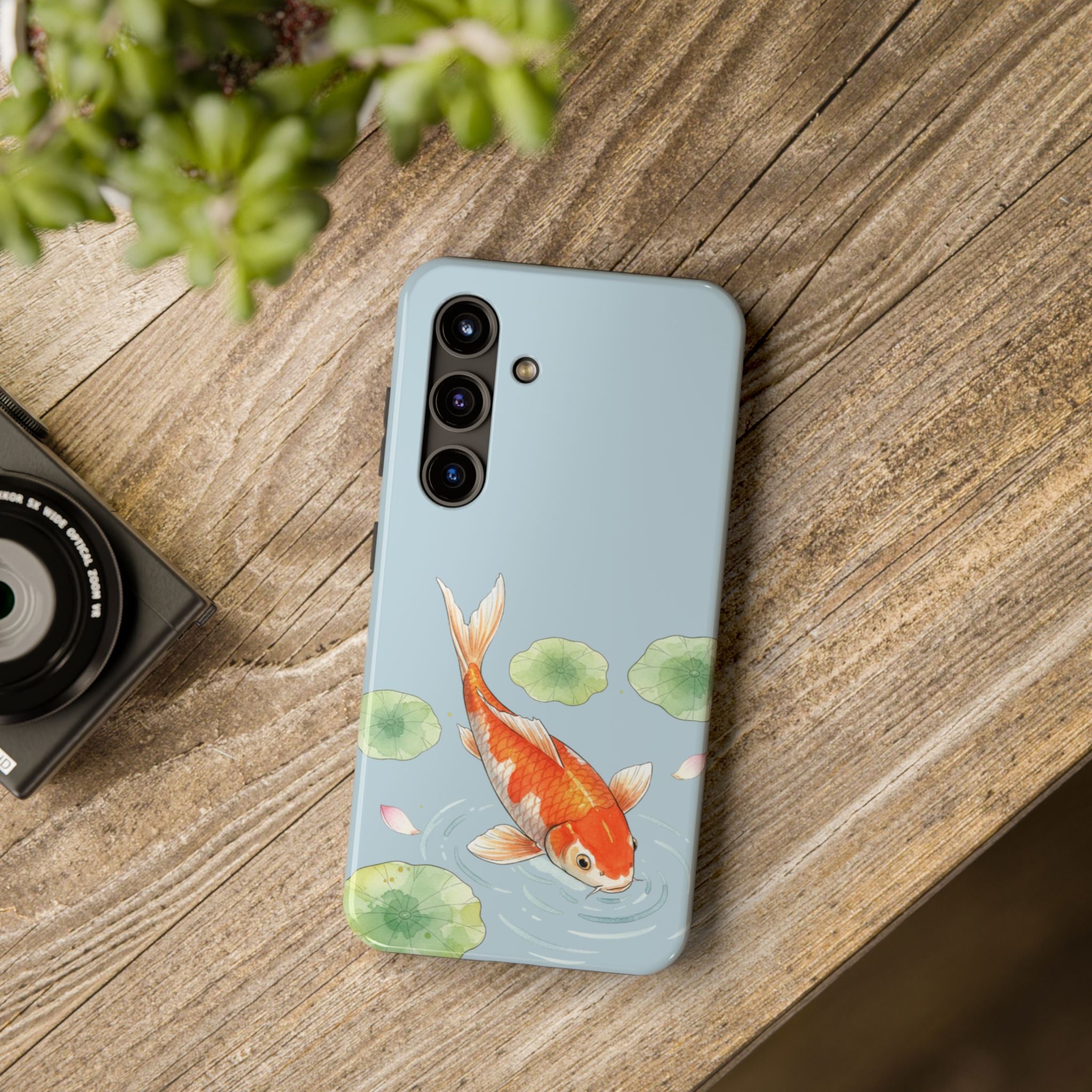 Koi Fish Pond Phone Case | Slim Protective Case