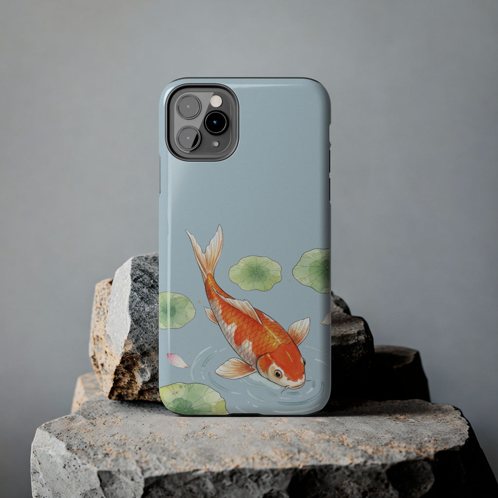 Koi Fish Pond Phone Case | Slim Protective Case