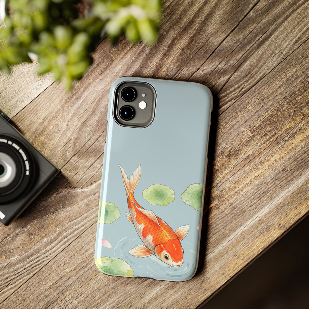 Koi Fish Pond Phone Case | Slim Protective Case