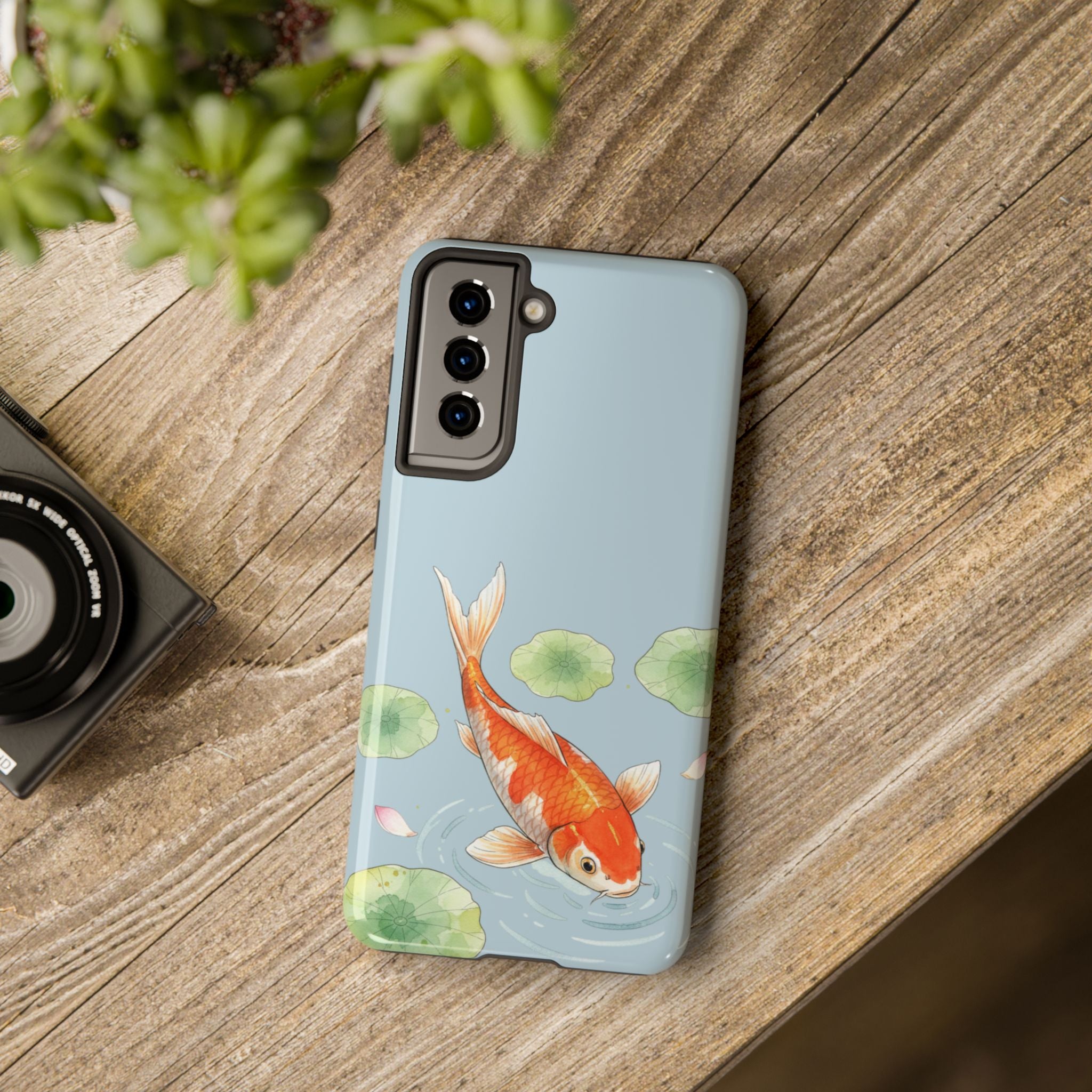 Koi Fish Pond Phone Case | Slim Protective Case