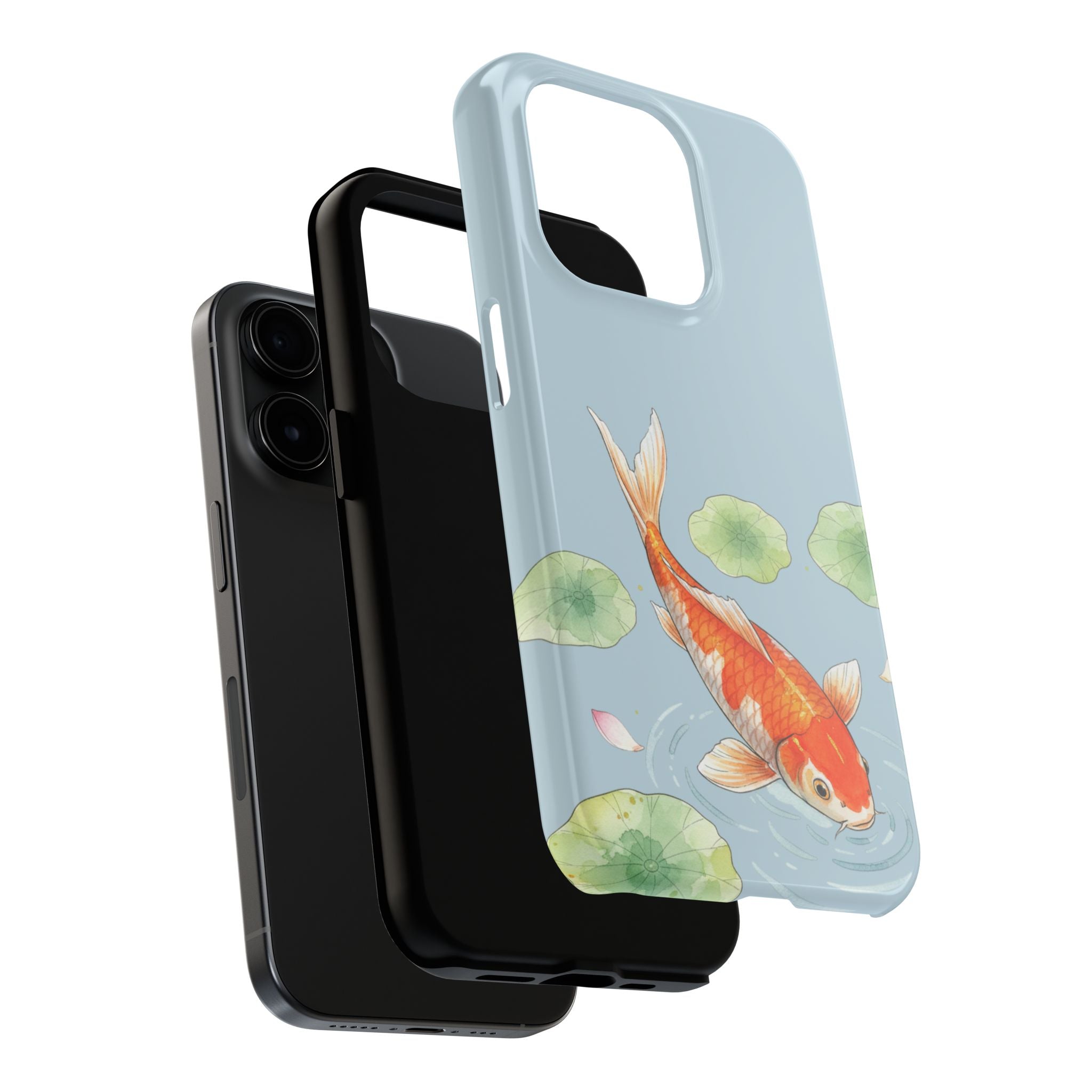 Koi Fish Pond Phone Case | Slim Protective Case