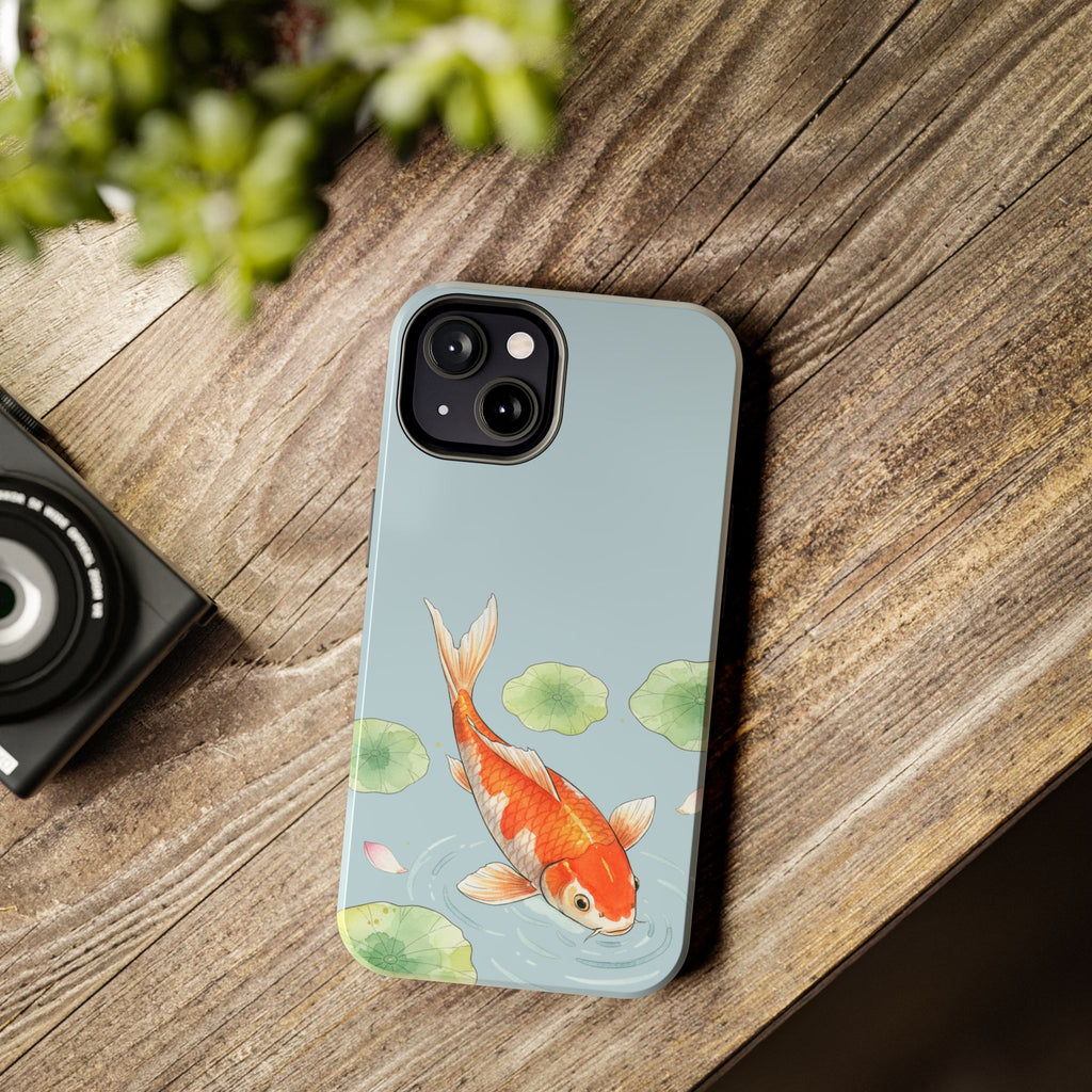 Koi Fish Pond Phone Case | Slim Protective Case