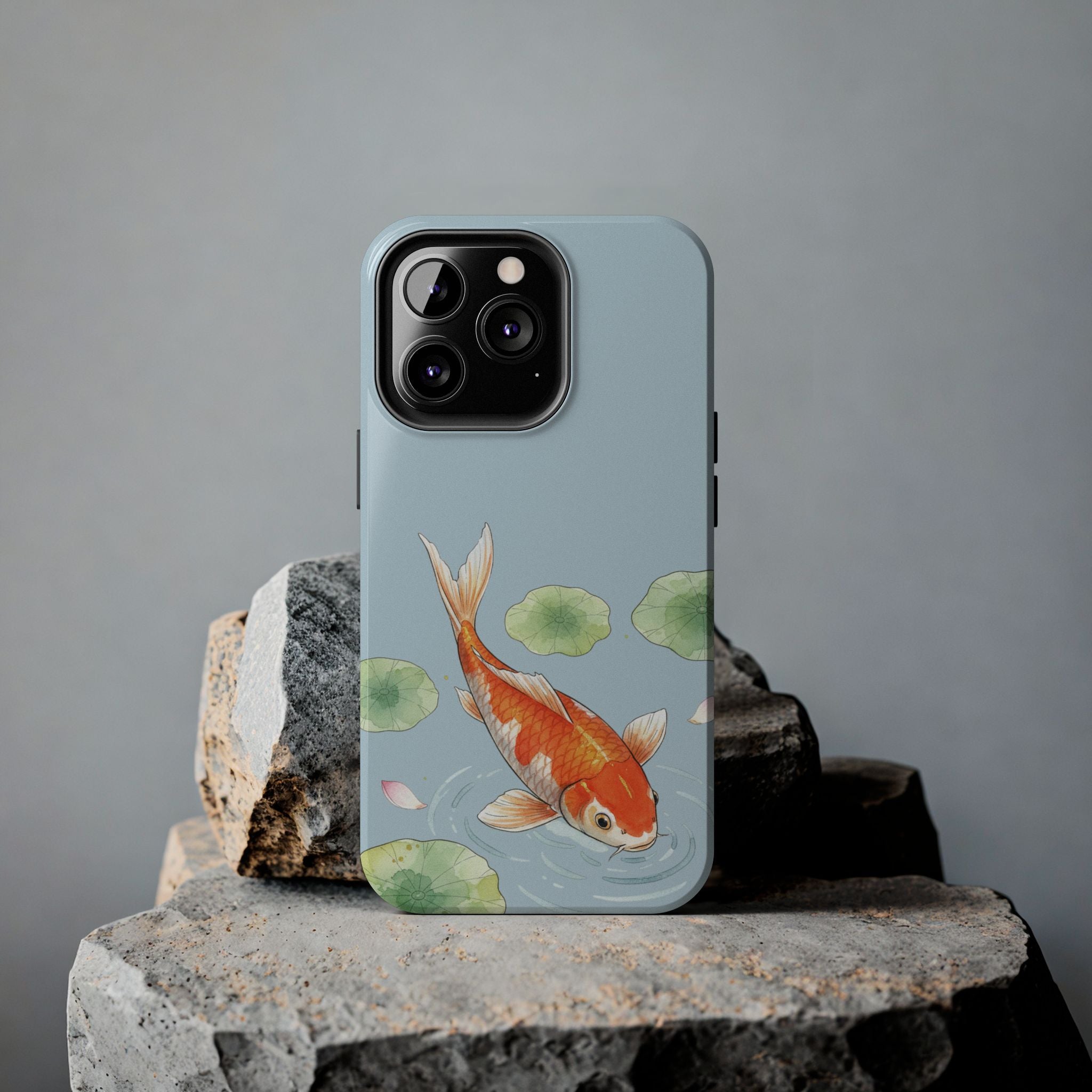 Koi Fish Pond Phone Case | Slim Protective Case