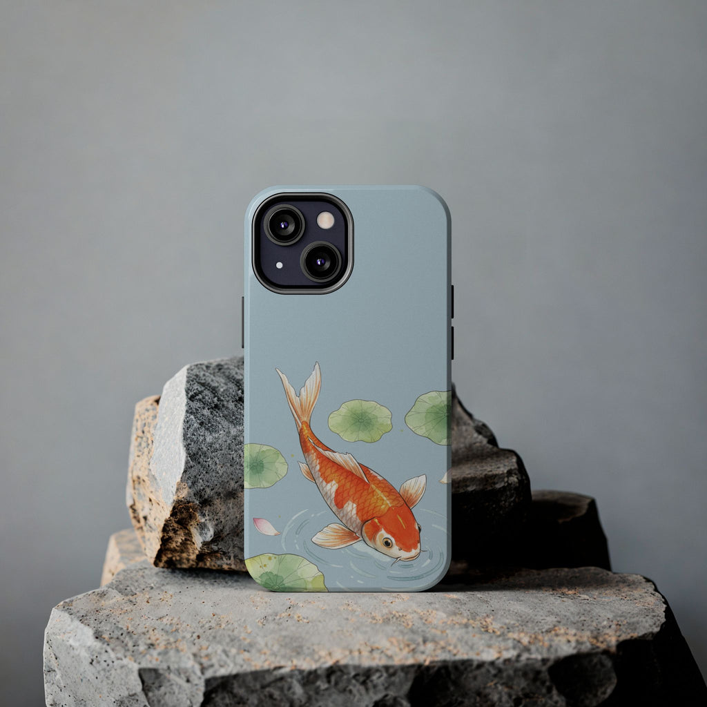 Koi Fish Pond Phone Case | Slim Protective Case