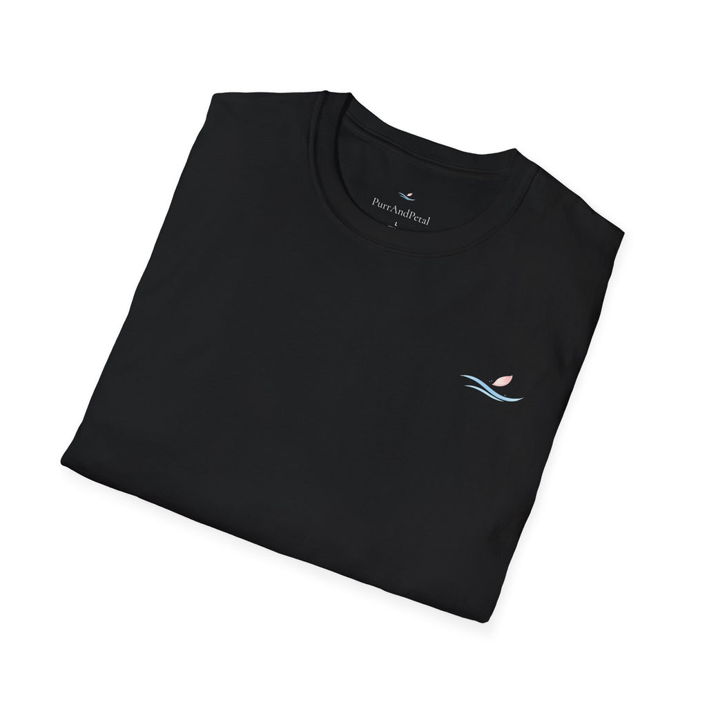 Koi Pond Illustration T-Shirt | Koi Fish Water Lily Tee