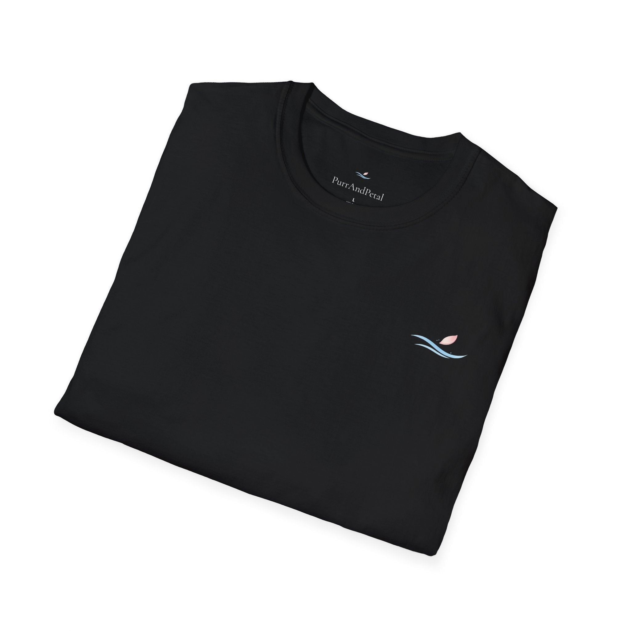Koi Pond Illustration T-Shirt | Koi Fish Water Lily Tee
